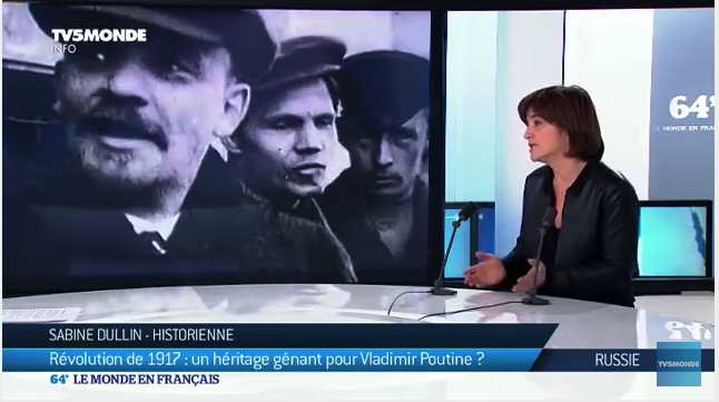 Youtube. TV5Monde. Russie. Révolution de 1917, un héritage gênant pour Vladimir Poutine. 2017-03-05